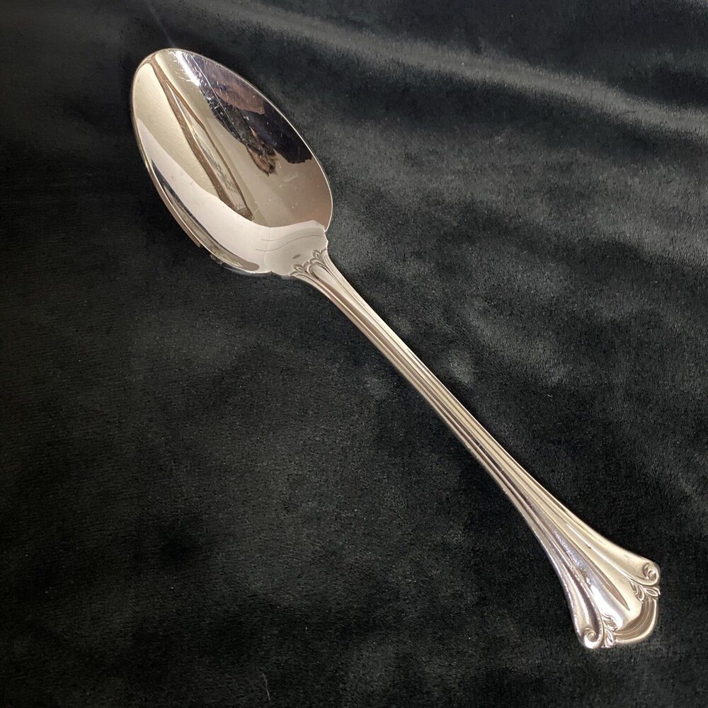 Wallace Resplendence 8 1/2" Glossy Solid Serving Tablespoon 18/10 Replacement